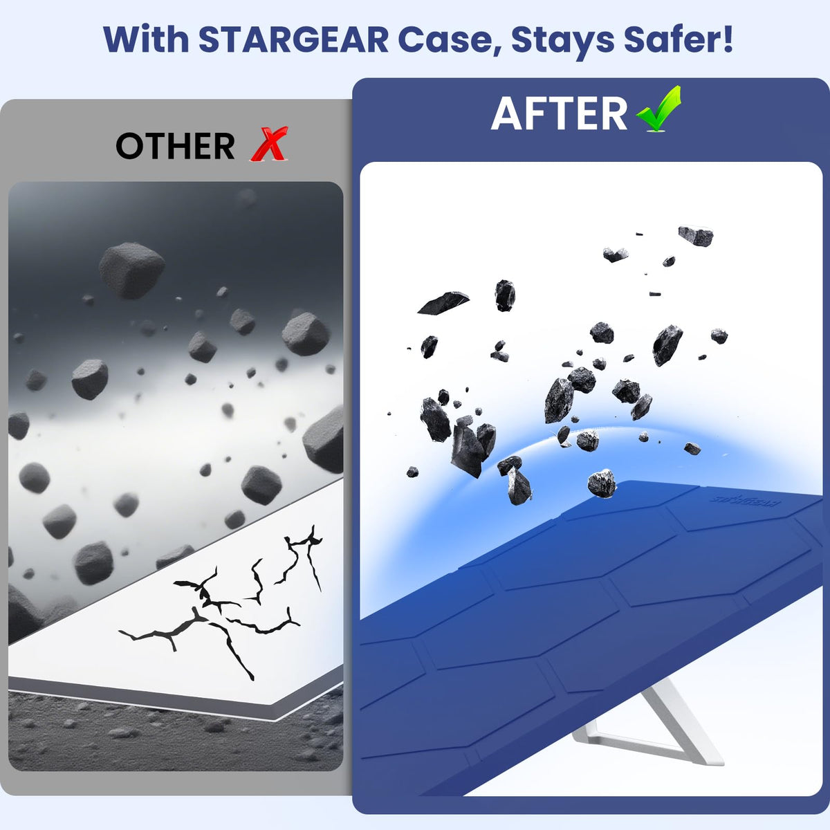 STARGEAR Starlink Gen 3 navy cover waterproof seal keeps the dish dry