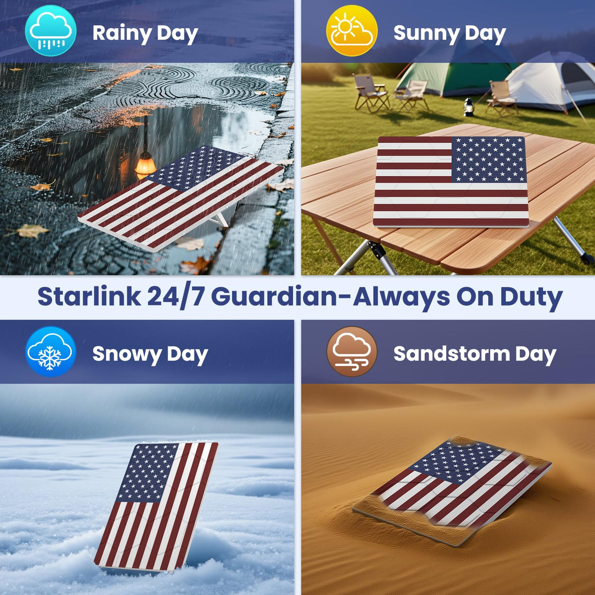 STARGEAR Gen 3 silicone cover resists UV aging and weathering for long-term use.