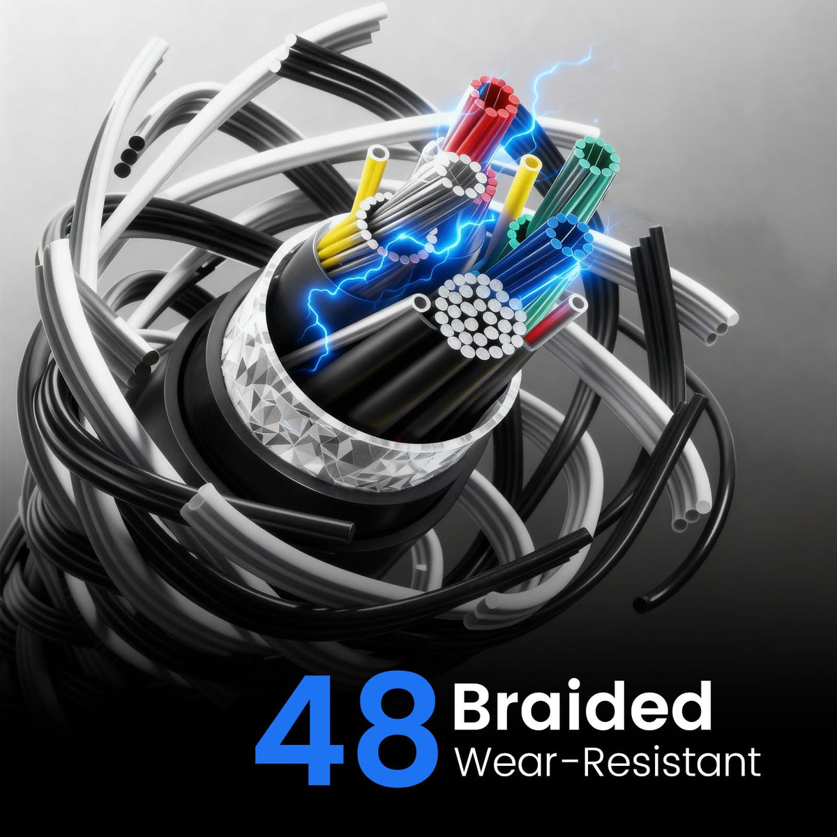STARGEAR detailed view of braided jacket showing abrasion resistance for outdoor use