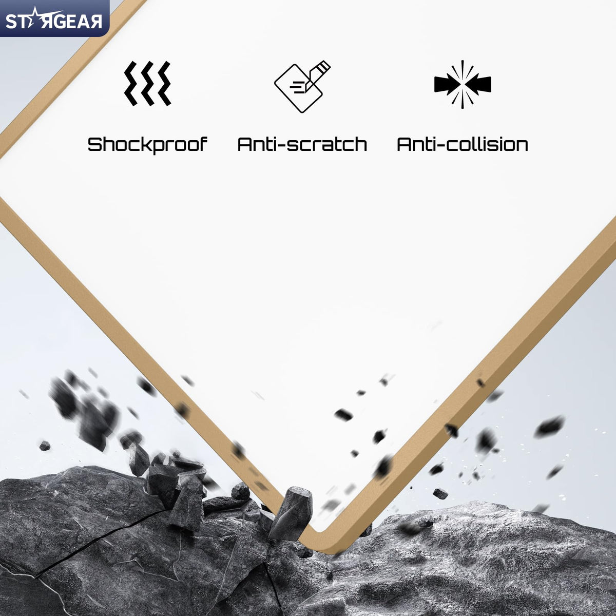 STARGEAR close-up of silicone texture showing durable soft-touch finish