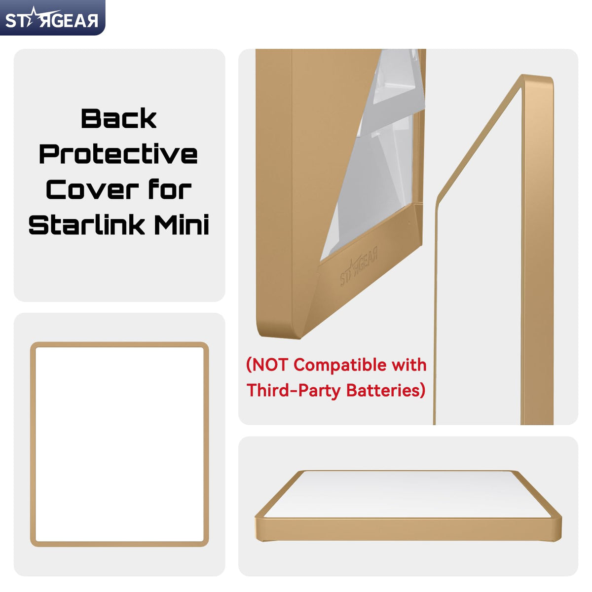 STARGEAR side view highlighting precise cutouts for ports and access