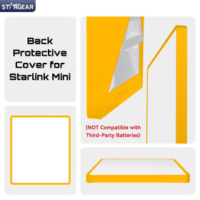 STARGEAR Starlink Mini Case side protection shows durable silicone body