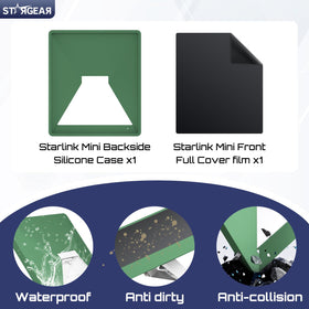 STARGEAR case repelling dirt and water for easy cleaning and durability
