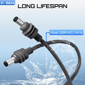 STARGEAR cable connected to Starlink Mini on a rooftop for outdoor placement benefit