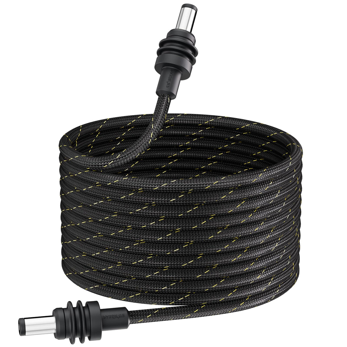 STARGEAR cable in outdoor setup near antenna showing dependable power delivery