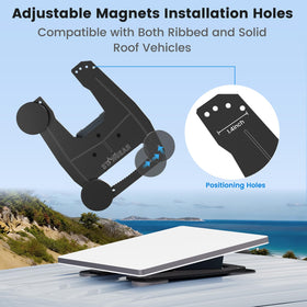 STARGEAR Starlink Mini Mount die-cast aluminum offers durable, weather-resistant performance.