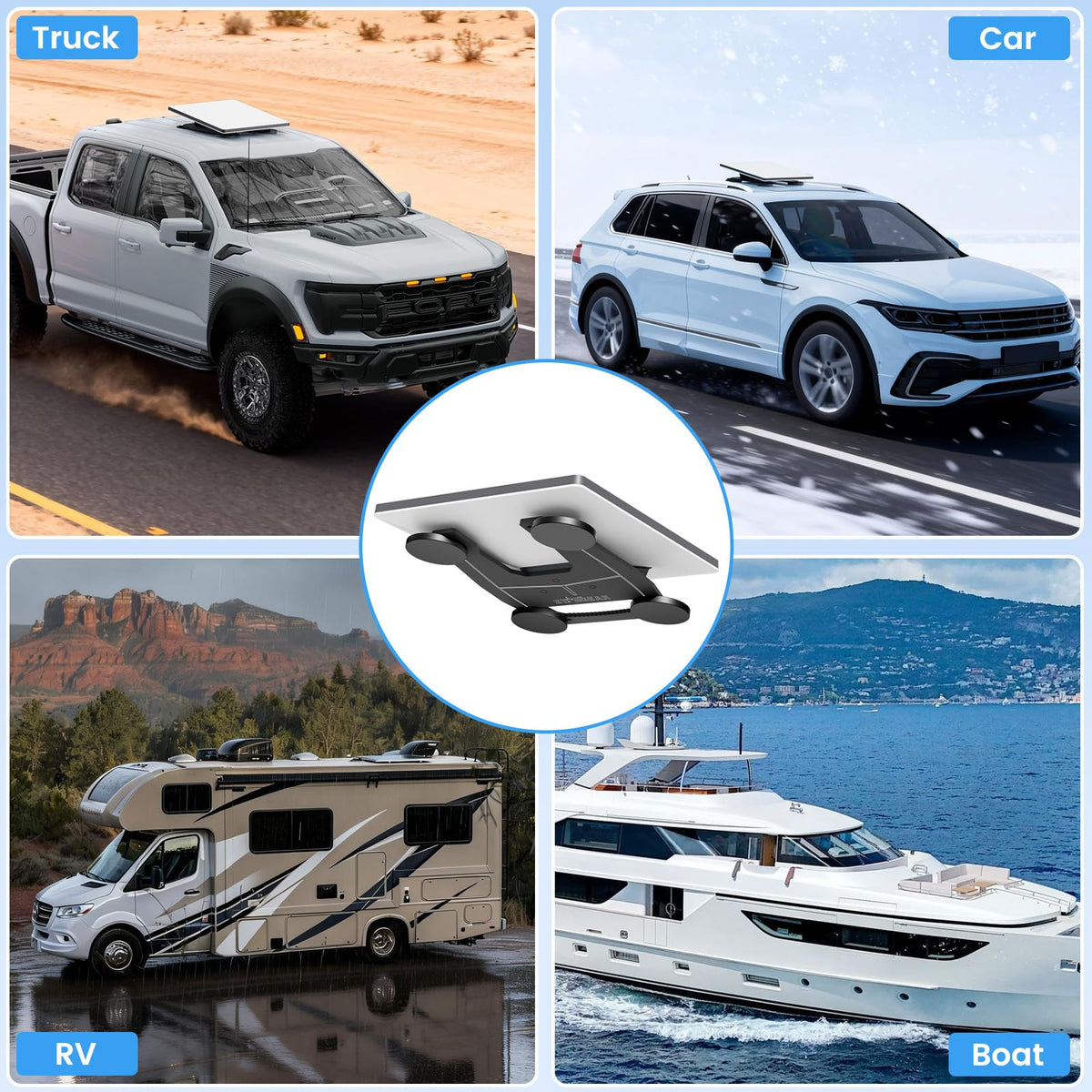 STARGEAR Starlink Mini Mount installation kit includes anti-theft screwdriver.