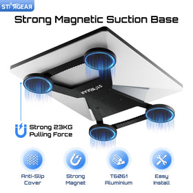 STARGEAR Starlink Mini Mount locking mechanism prevents theft and accidental disconnections.