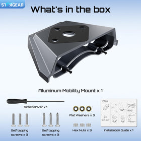 STARGEAR Starlink Mini Mount keeps dish stable during transit for reliable connectivity