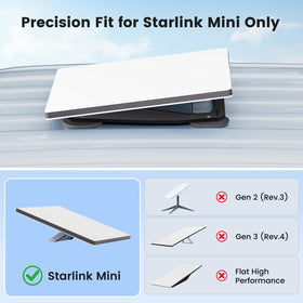 STARGEAR Starlink Mini Mount weather-ready build for outdoor use.
