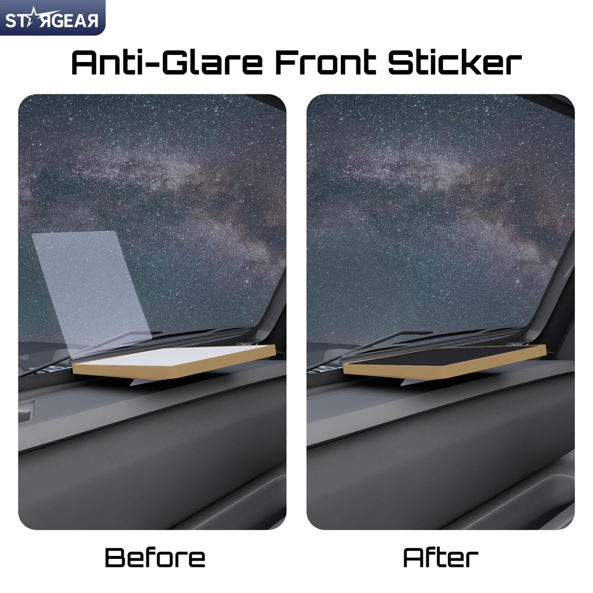 STARGEAR case on camping table protecting antenna during outdoor travel
