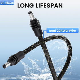 STARGEAR Starlink Mini cable installed on rooftop demonstrating outdoor suitability