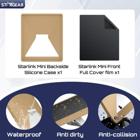 STARGEAR case repelling water and dirt to maintain long-lasting protection