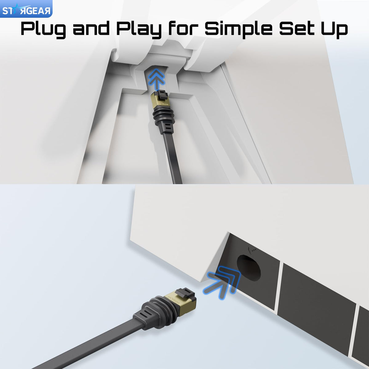 STARGEAR Starlink cable supports stable transmission and streaming