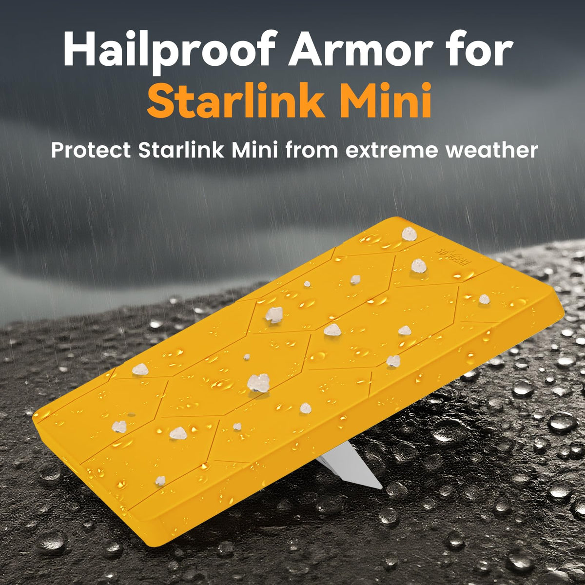 STARGEAR hexagonal texture close-up improving heat dissipation and strength