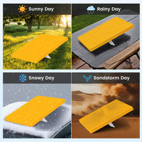 STARGEAR with water droplets demonstrating waterproof protection benefits