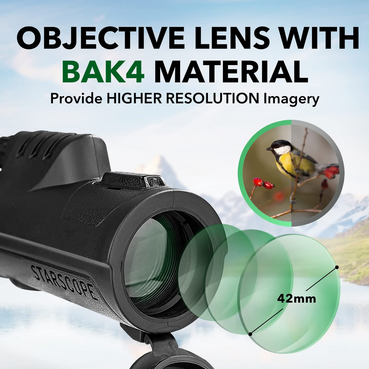 Starscope smartphone attachment holder enables quick photo captures on adventures.