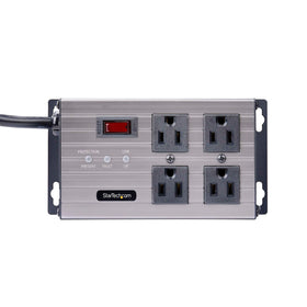 StarTech.com 3450-joule surge protector safeguards equipment from power spikes