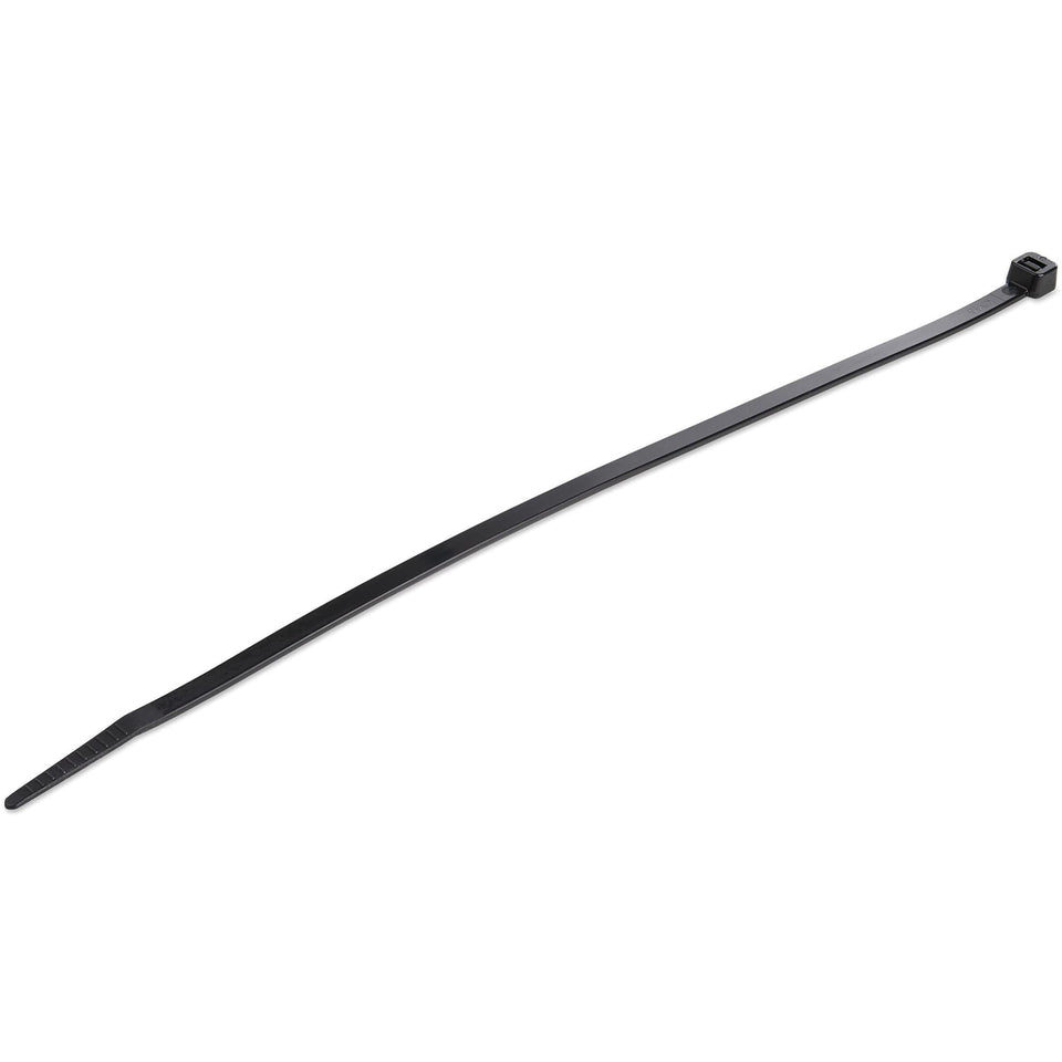 StarTech.com 10-inch cable tie with curved tip for quick bundle creation.