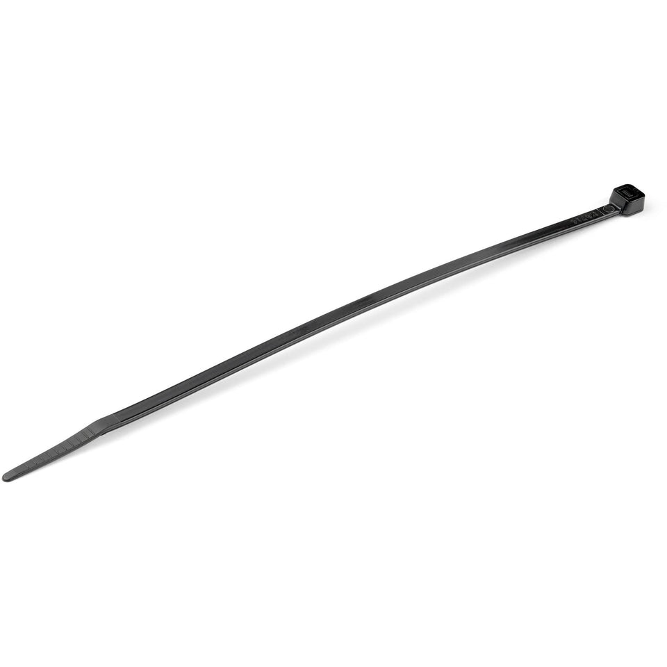 StarTech.com 8-inch cable ties with curved tip for quick, tool-free bundling of cables
