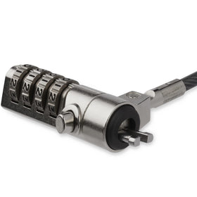 StarTech.com lock head demonstrates K-slot compatibility for many devices.