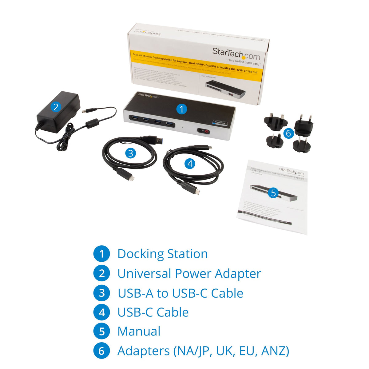Separate 3.5 mm audio jacks for headset and mic setups