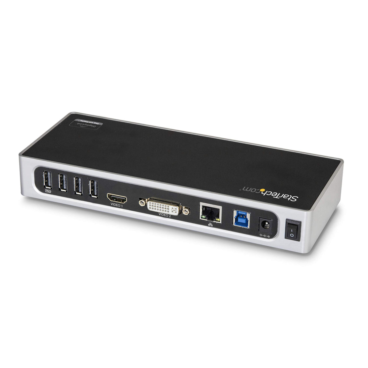 StarTech.com DK30ADD DVI-to-VGA adapter included for legacy monitor compatibility.