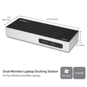 StarTech.com DK30ADD HDMI video port for flexible display options.