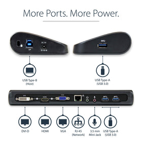 StarTech.com dock includes GbE and audio for a complete workstation