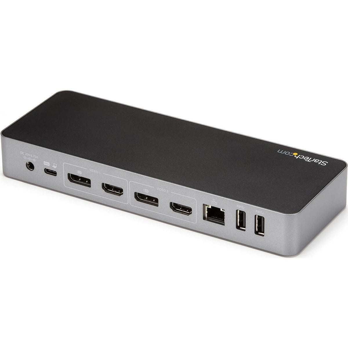 StarTech.com mounting-ready docking with mounting holes for stable setup.