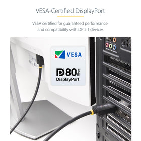 StarTech DP80 cable bending test shows 600 cycles for reliable routing.