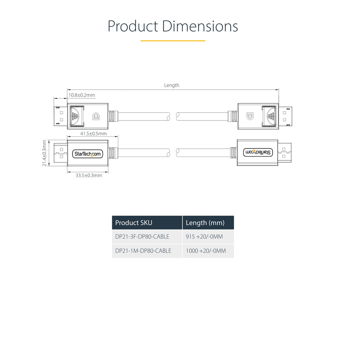 StarTech DP80 supports MST daisy chaining for multi-monitor deployments.