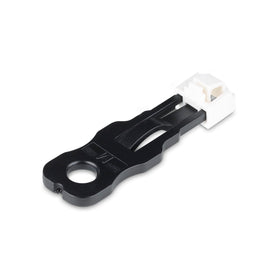 StarTech.com front packaging showing 10 RJ45 port locks and key, clear security benefit