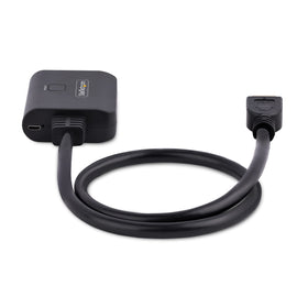 StarTech HDMI splitter with EDID reset button simplifies setup