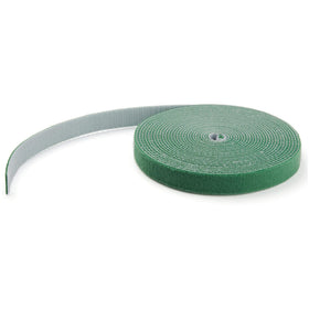 StarTech HKLP100GN cut-to-size green hook and loop tape for precise cable management.