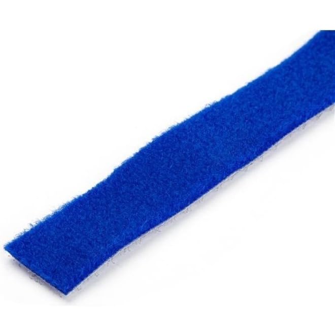 StarTech hook-and-loop tape securing cables to reduce strain and improve airflow