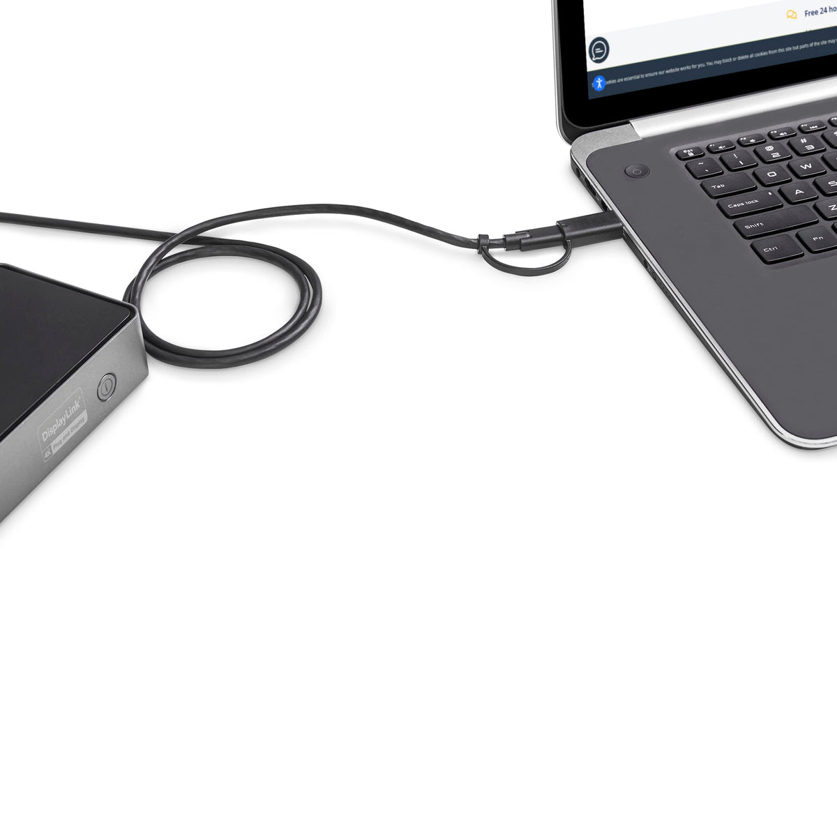 StarTech.com Gigabit Ethernet with WoL for reliable network access.