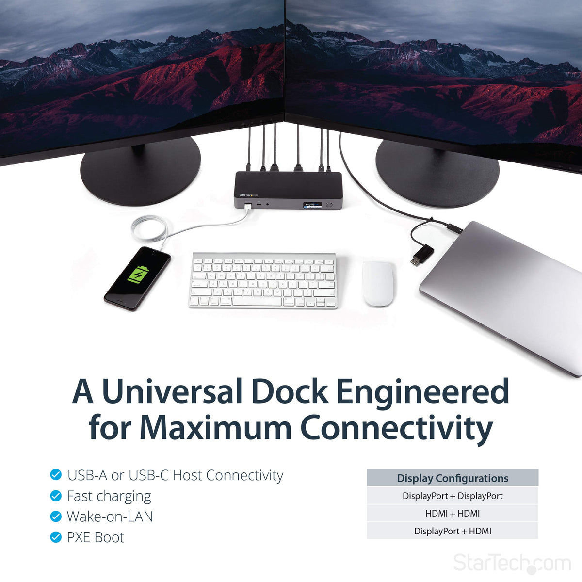 StarTech.com MacBook display compatibility with multi-monitor workflow.