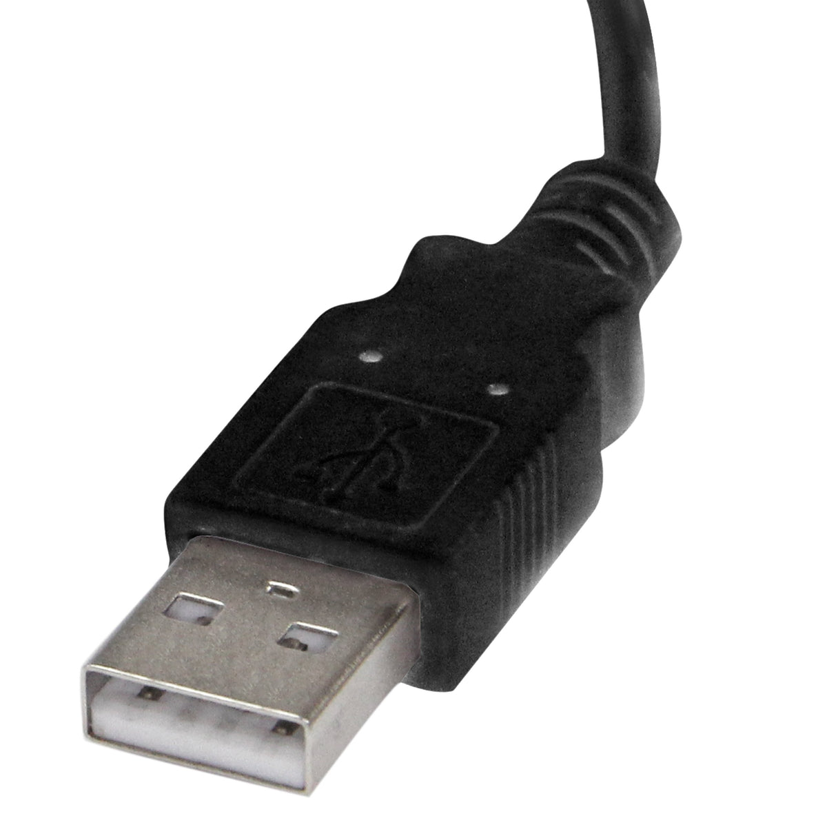 StarTech.com RJ11 jack close-up illustrating secure telephone connection and compatibility benefit