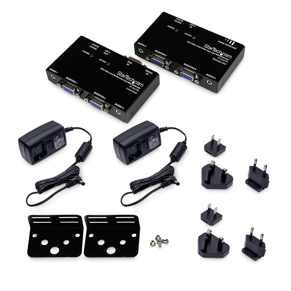 StarTech.com Multi-monitor distribution supports up to four displays.