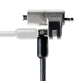 StarTech.com two zinc-alloy keys and hook-and-loop strap for convenience