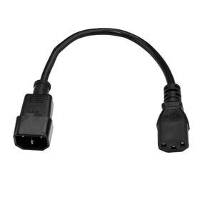 StarTech.com cable profile showing heavy 14AWG jacket for durable high‑current use
