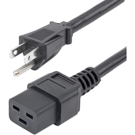 StarTech PXT515C19146 6ft heavy-duty cord for reliable workstation power.