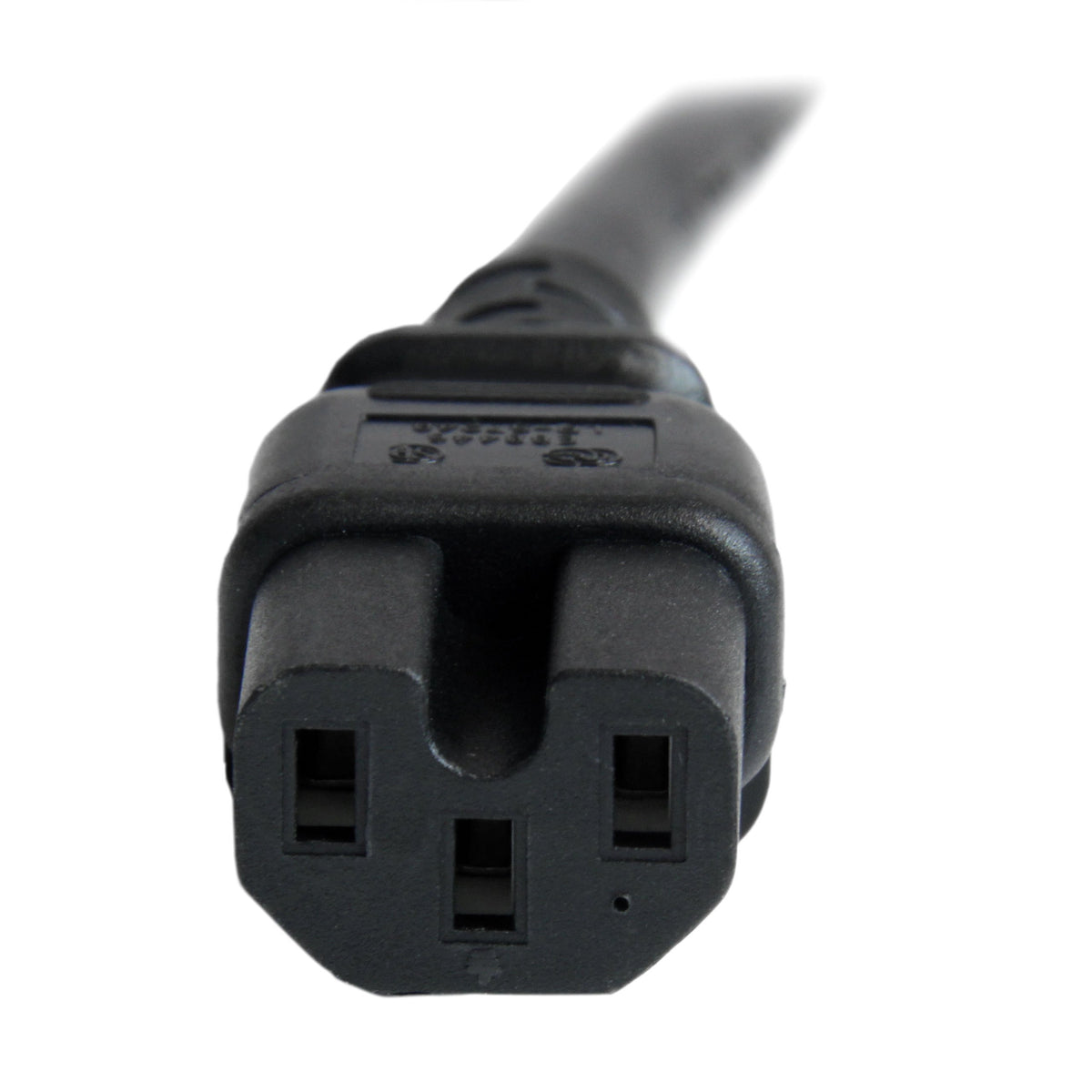 StarTech.com cord next to ruler showing 3 ft length for tidy setups