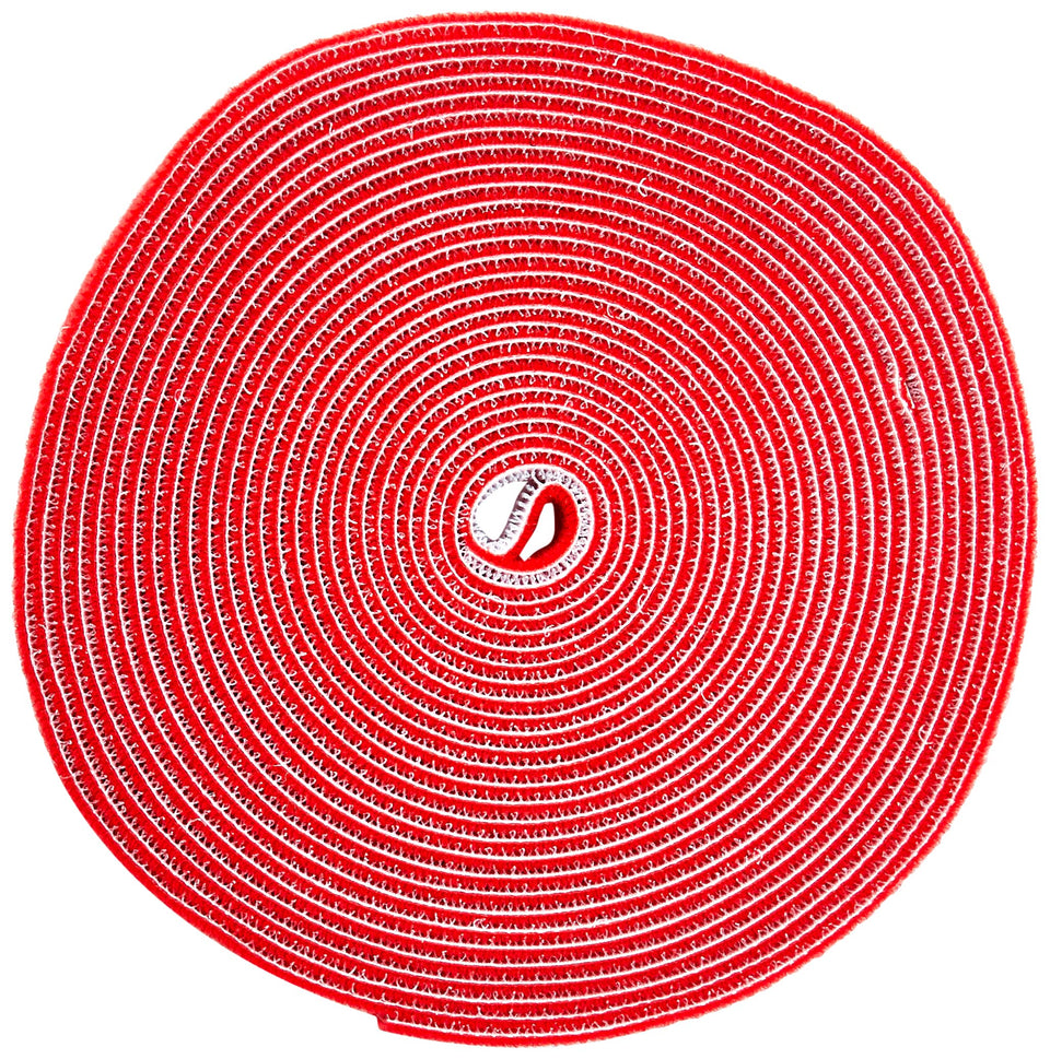 StarTech.com red roll front packaging showing length and color for quick identification