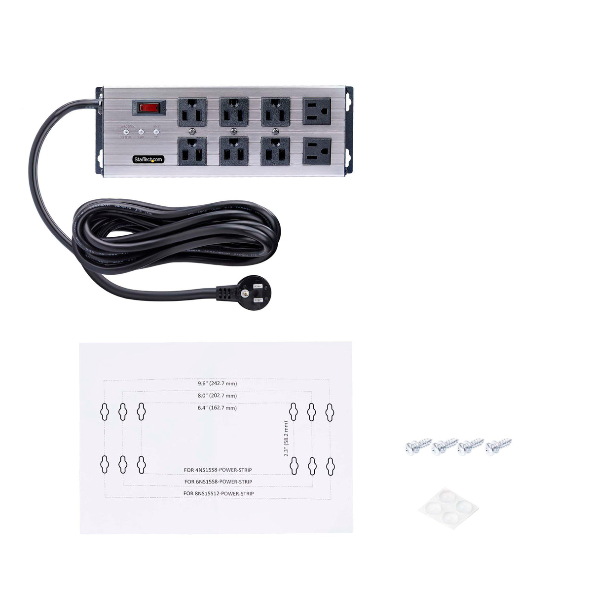 StarTech.com right-angle outlets minimize cable interference and maintain accessibility
