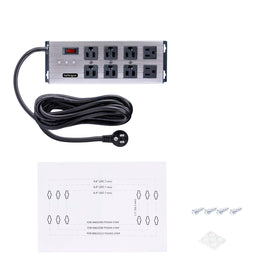 StarTech.com right-angle outlets minimize cable interference and maintain accessibility