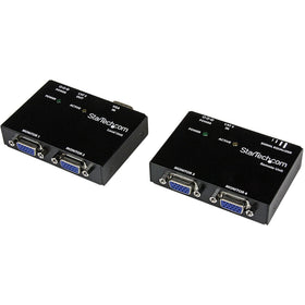 StarTech ST121UTP base local unit with two VGA outputs for dual displays.