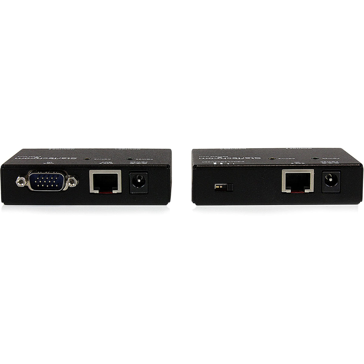 StarTech ST121UTP local unit duplicating VGA signal to two displays.