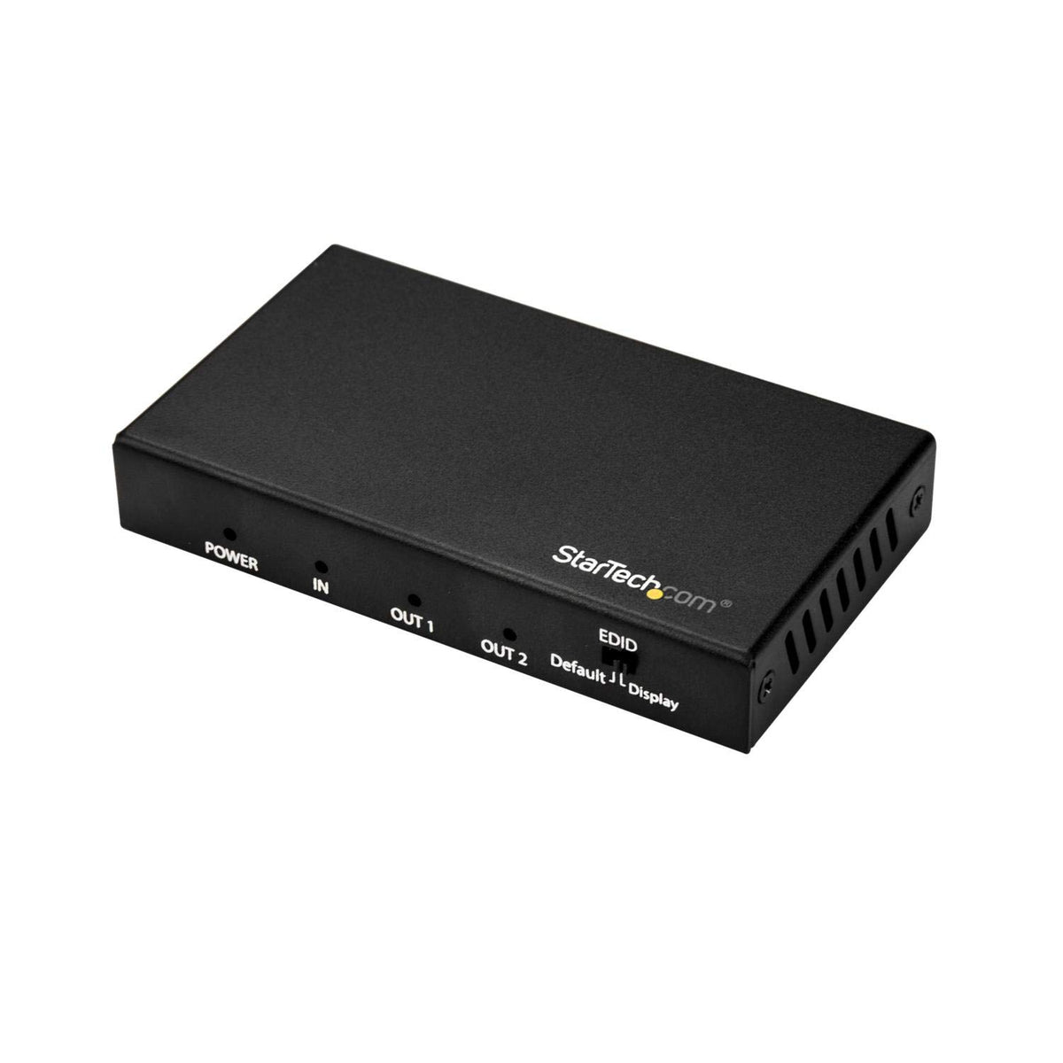 StarTech.com front panel showing compact metal housing and status LEDs for stable cooling
